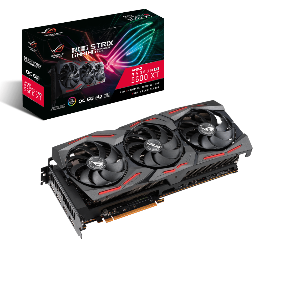 ASUS, AMD Radeon RX 5600XT GPU 기반의 그래픽카드 신제품 출시