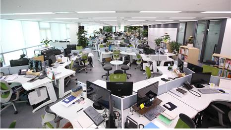 업무공간 혁신 컨설팅 주요 사례. 사진은 세종청사 스마트오피스