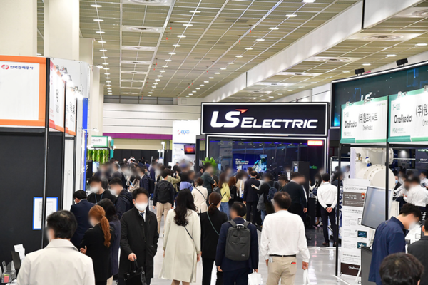 ▲한국전기산업대전·발전산업전·스마트그리드엑스포 전시장 내부