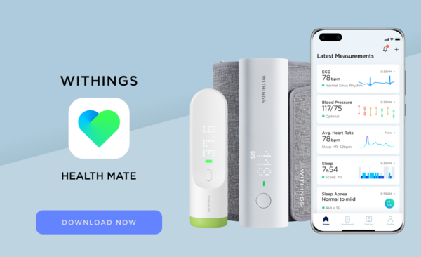화웨이 앱갤러리에 등록된 위딩스의 헬스 메이트(Health Mate) 애플리케이션