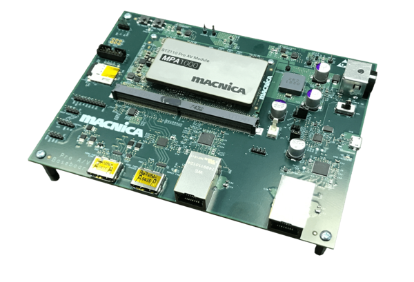 ▲ 마크니카(Macnica)의 IPMX 모듈 및 개발 키트