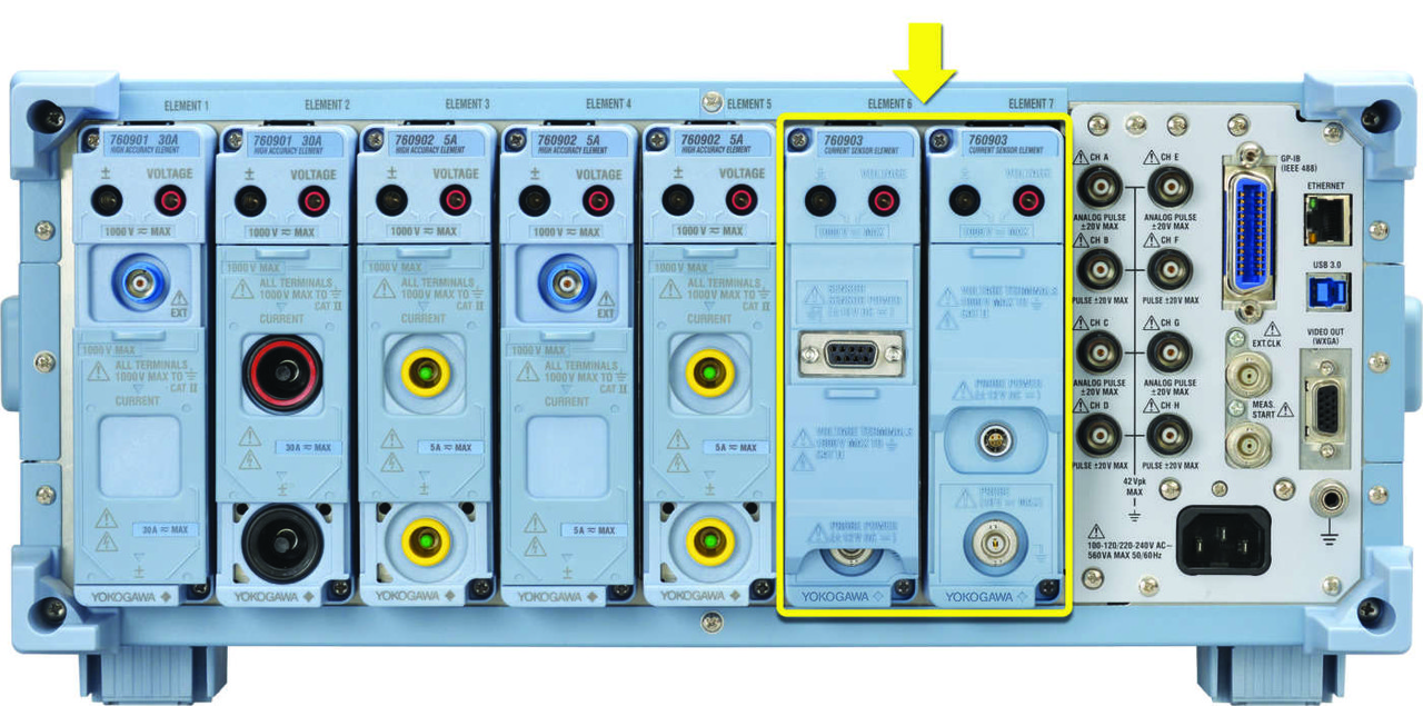 요꼬가와전기 WT5000 ‘760903’ 전류 센서 입력 모듈