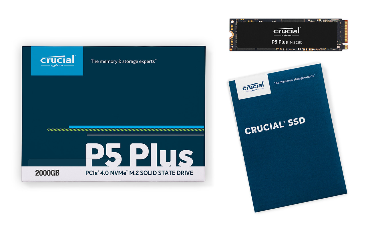 마이크론의 PCIe Gen4 SSD ‘크루셜 P5 Plus’