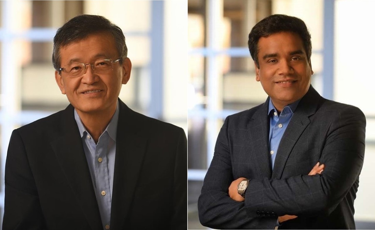 12월 15일부로 CDNS 회장에 취임하는 립부 탄(왼쪽), CEO에 임명되는 애니루드 데브간(오른쪽)