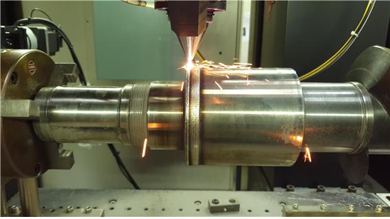 한국생산기술연구원 3D프린팅 기술로 보수중인 함정 감속기 주축 부품