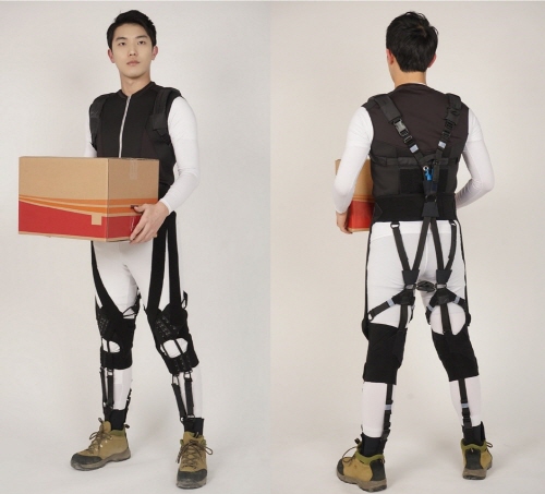 개발된 무동력 가변 신축성 엑소 슈트