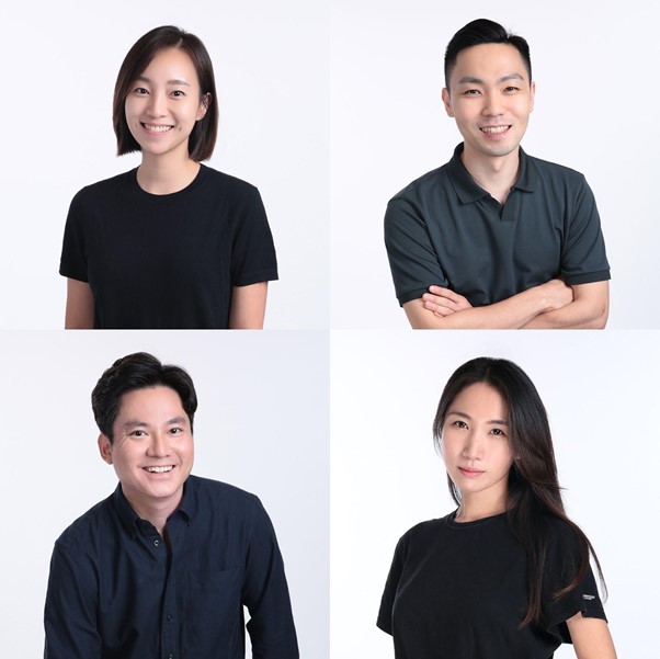  왼쪽 상단부터 김민경 프로덕트 디렉터, 김준하 고객성공 디렉터, 제레미 황 아시아태평양 세일즈 디렉터,  이현주 한국 세일즈 디렉터