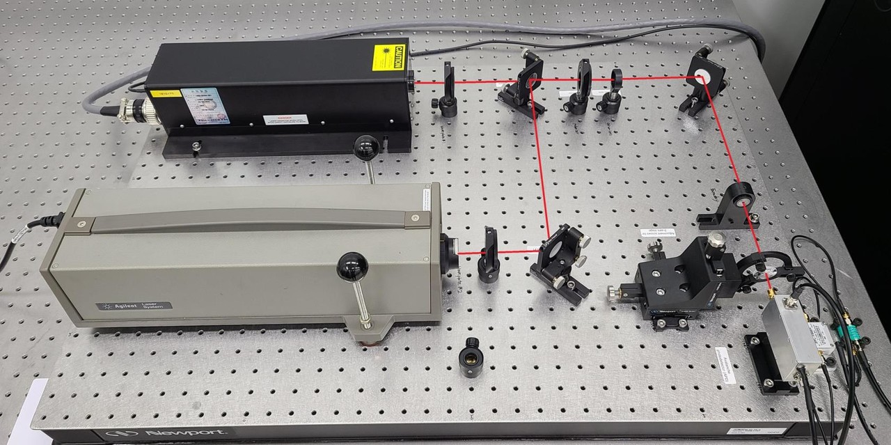 레이저 주파수 교정시스템