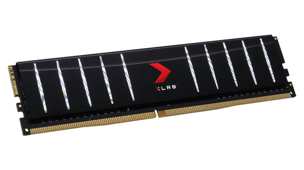 낮은 높이의 방열판으로 장착 호환성과 작동 안정성을 갖춘 PNY XLR8 Gaming DDR4-2666 히트싱크