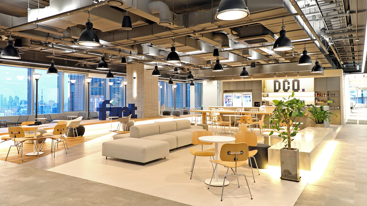 새로운 오피스 전경