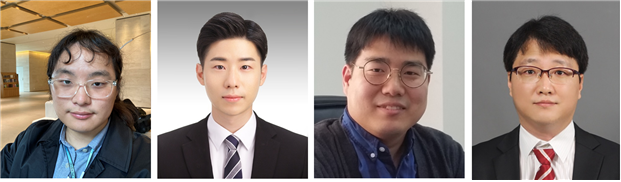 실리코팜 김태형 대표, 지상호 대표, DGIST 뇌･인지과학전공 유우경교수, 한국뇌연구원 천무경 박사
