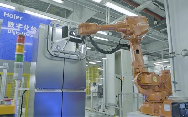 ▲ 5G와 엣지 컴퓨팅 기반의 홈 어플라이언스 스마트 제조 공정 