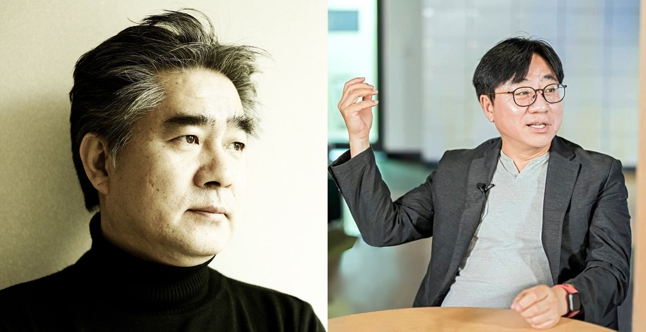 마켓보로 AI 자문위원 한상기 박사(왼쪽), 윤대균 교수(오른쪽
