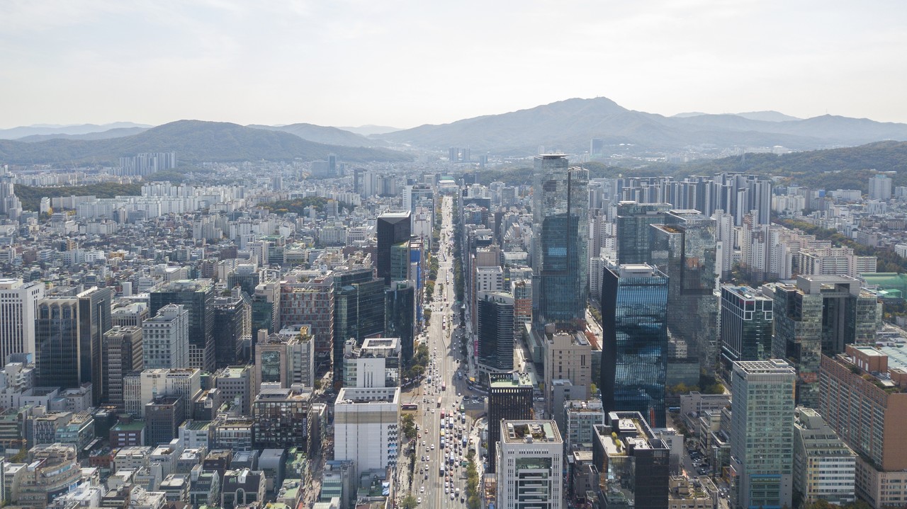 다수의 IT 기업들이 활동하고 있는 서울 강남 지역. (출처: 게티이미지뱅크)