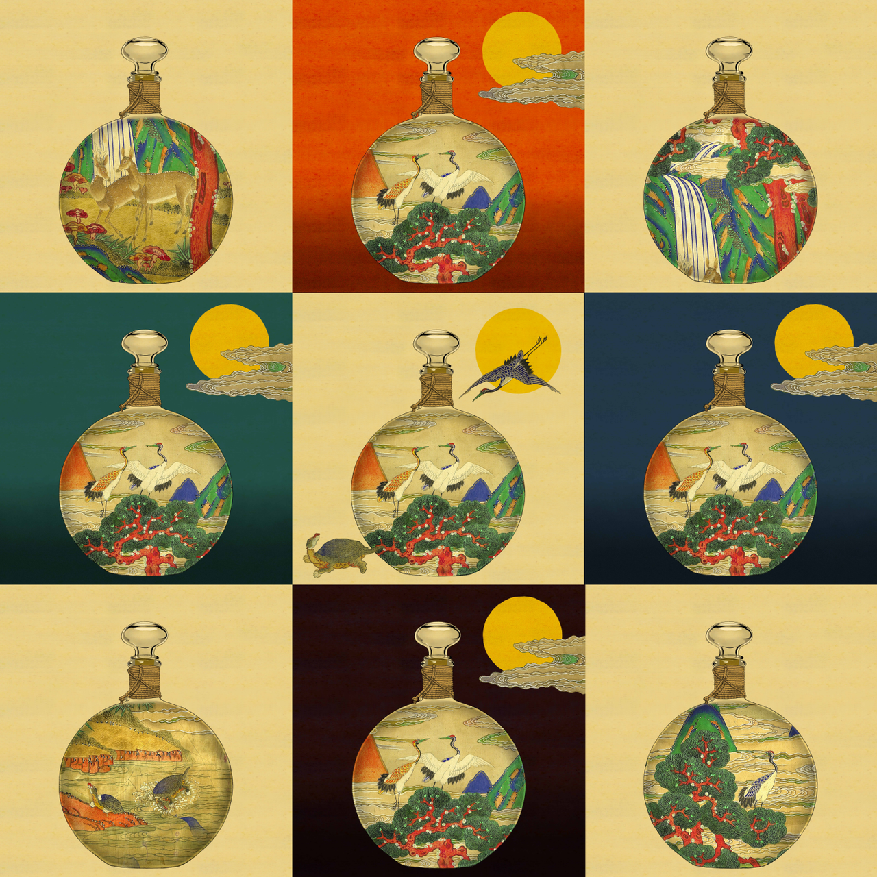 주크박스가 문경 오미나라와 함께 출시하는  ‘고운달 마스터블렌더스 에디션 NFT’ 디자인 예시