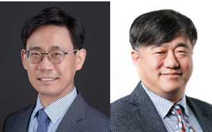 왼쪽부터 안성훈 서울대학교 기계공학부 교수, 박희재 교수
