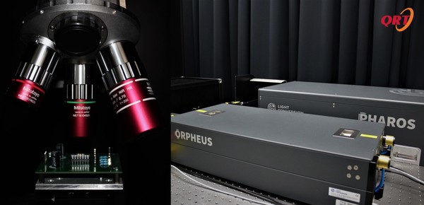 반도체 소프트에러 정밀 평가 분석 장비 ‘TPA 레이저 시스템 (사진 출처 : 큐알티 제공)