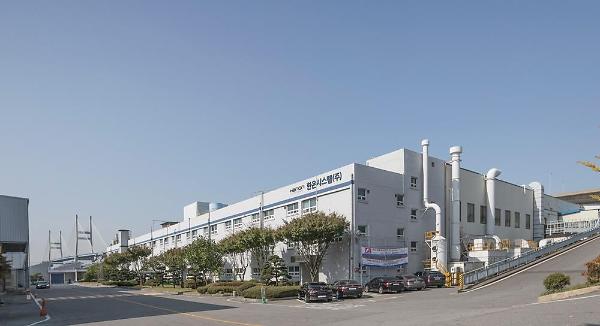 한온시스템 평택 공장 전경.