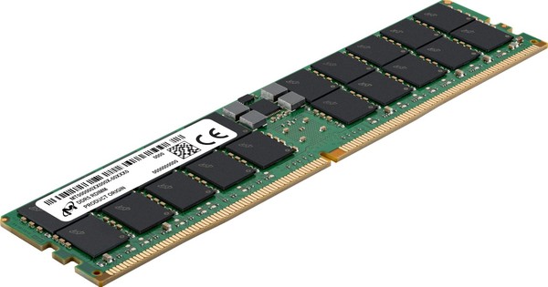 마이크론 테크놀로지의 DDR5 D램. [사진=마이크론]