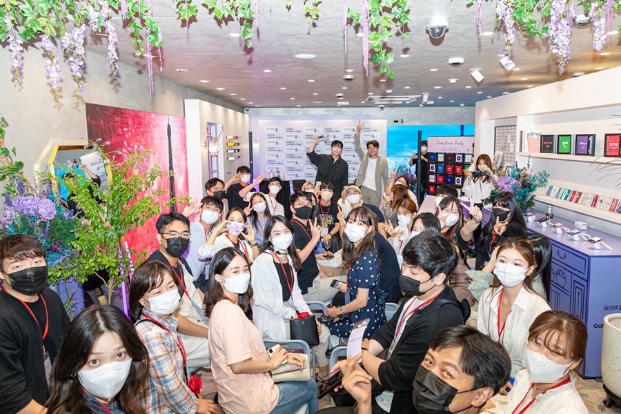 LG유플러스 일상비일상의틈의 프라이빗 틈 하우스 파티’ 현장 모습 [사진=LG유플러스]