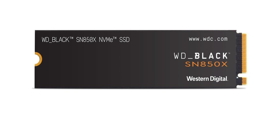 WD_BLACK SN850X NVMe SSD [사진=웨스턴디지털]
