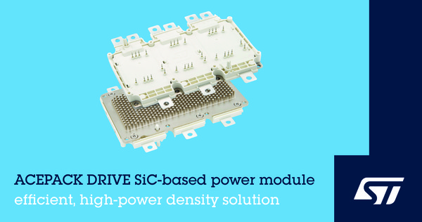ST가 전기자동차의 성능 및 주행거리를 향상시키는 SiC 전력 모듈을 출시했다. [이미지=ST]