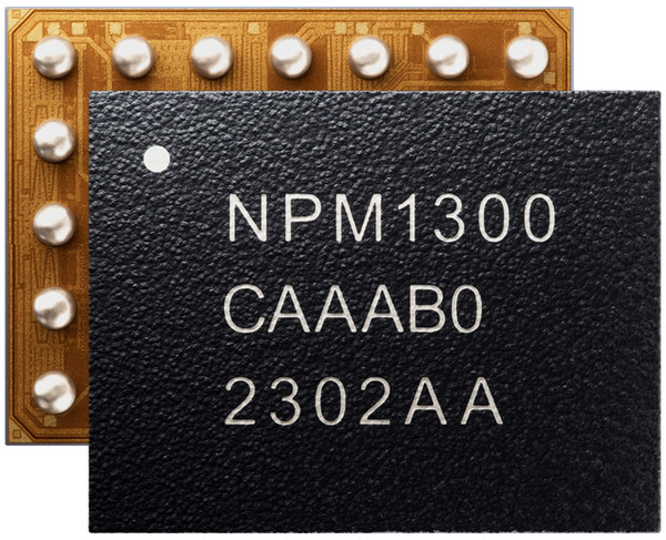 노르딕 세미컨덕터가 전력관리 IC nPM1300을 출시했다. [사진=노르딕 세미컨덕터]