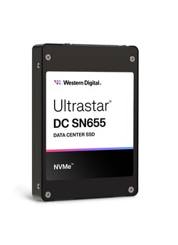 울트라스타 DC SN655 NVMe SSD [사진=웨스턴디지털]