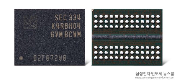 현존 최대 용량을 갖춘 삼성전자의 32Gb DDR5 D램 [사진=삼성전자]