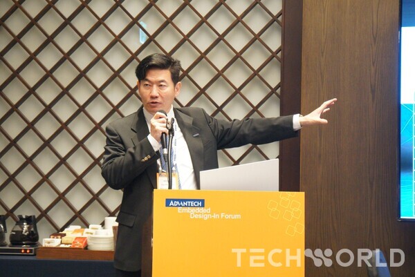 어드밴텍 임베디드 아시아 스티브 창 총괄 부사장 [사진=박규찬 기자]