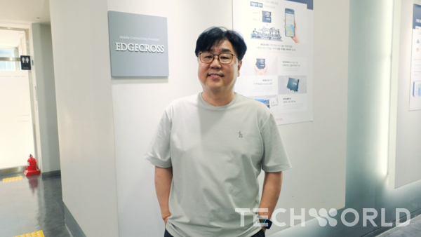 백훈 엣지크로스 대표. [사진=양승갑 기자]