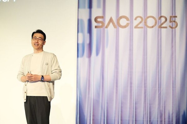 솔트룩스는 지난 5월29일 서울 강남구 GS타워에서 '솔트룩스 AI 컨퍼런스 2025'를 열고 루시아3와 함께 AI 에이전트 플랫폼 '구버', 멀티모달 콘텐츠 플랫폼 '젠웨이브'를 공개했다. [사진=솔트룩스]