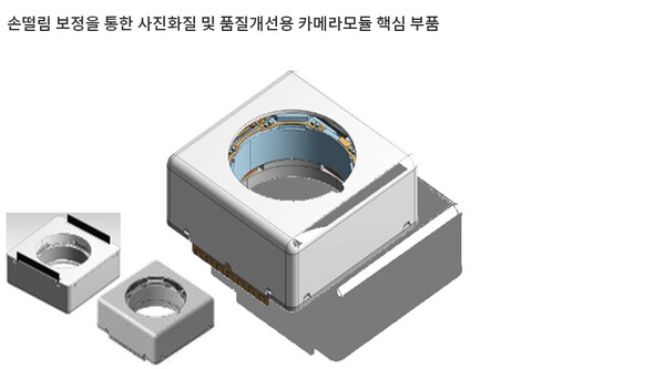 OIS(Optical Image Stabilizer) 액추에이터(108MP) [사진=액트로]