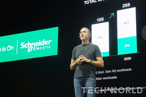 지난 5월 대만에서 개최된 '컴퓨텍스 2025'에서 발표하고 있는 판카즈 샤르마 총괄의 모습. [사진=박규찬 기자]