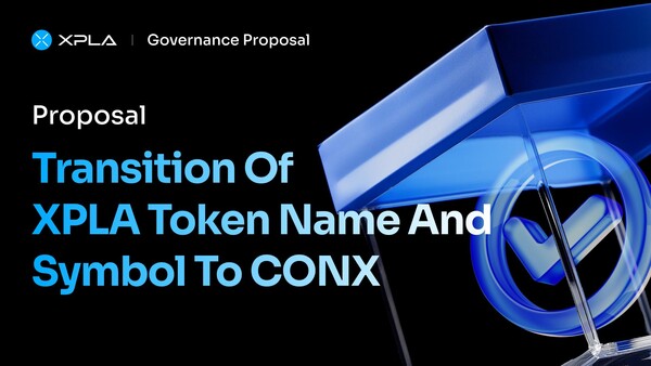 콘엑스로 리브랜딩을 알리는 XPLA [제공=콘엑스]