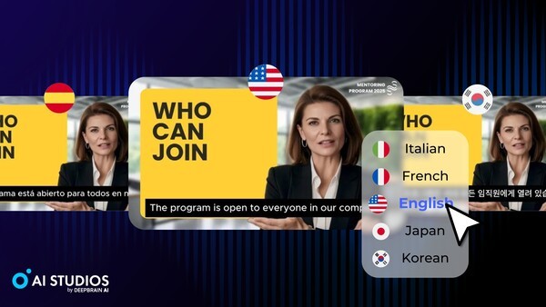 딥브레인AI, ‘AI 더빙’ 고도화…150개 언어 지원으로 영상 로컬라이징 확대