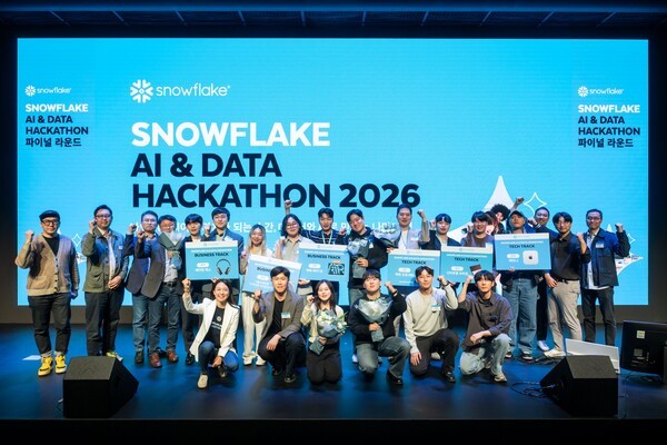 스노우플레이크, ‘AI & 데이터 해커톤 2026’ 성료…실데이터 기반 AI 서비스 경쟁