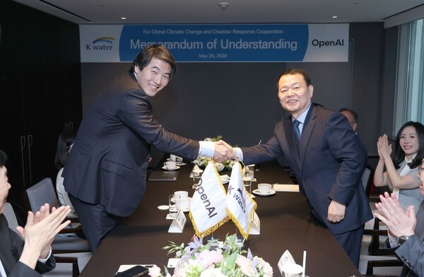 한국수자원공사-오픈AI, 기후 대응 맞손…글로벌 기후테크 사업 동반 진출