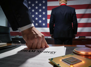 美, 삼성·SK하이닉스 겨냥하나..."미국 내 D램 생산 없으면 100% 관세" - 뉴스 썸네일 이미지