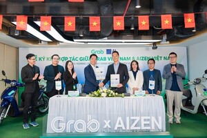 에이젠글로벌-그랩, 'AI 금융'으로 베트남 친환경 모빌리티 시장 정조준 - 뉴스 썸네일 이미지